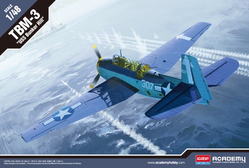 Academy 12285 tbm - 12285, tbm-3"uss