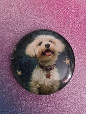 MAGNET -- MALTESER -- HUND  --