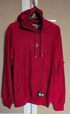 Original FC Bayern München Pullover Männer Herren Größe M rot Hoodie FCB Kapuze