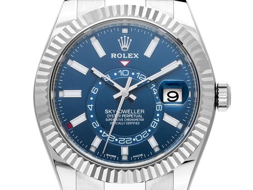 Rolex sky dweller blue - rolex,