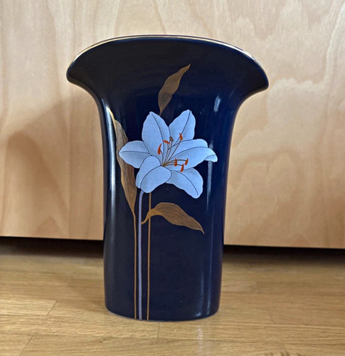 Otagiri vase blau weiß - otagiri, blau/weiß