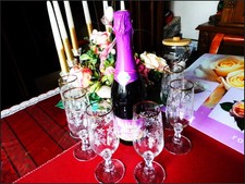 6 Edle Kristall Gläser Schott