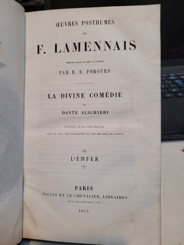 Posthume werke lamennais - posthume,