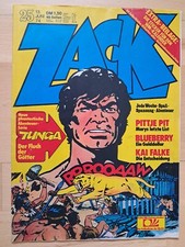ZACK Nr.25 vom 13.6.1974 Kai Falke, Pittje Pit, Tunga, Leutnant Blueberry - Z1-2