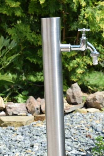 Wassersäule 850mm edelstahl - 850mm,