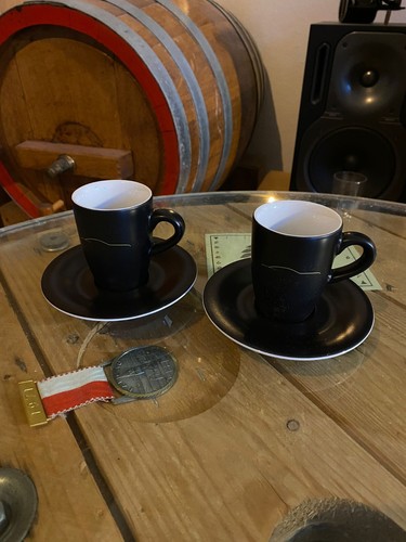 Porzellan espressotassen 2er - espressotassen,