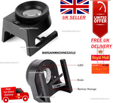 LEINENTESTER GEWINDEZÄHLER LUPE VOLLMETALL TUCH TEST JZ-70913