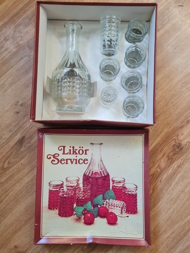 Ddr likör service ovp vintage - ddr,