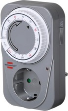 Brennenstuhl Countdown Timer MC 120, mechanische Timer-Steckdose (Timer für Stec