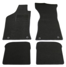 Fußmatten Set für Audi 80 90 B3 1986-1991 Autoteppiche mit 100% Passform Schwarz