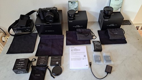 Fujifilm x100vi schwarz - , mit