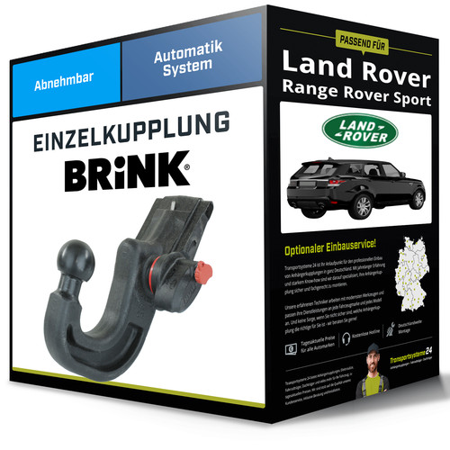 Abnehmbare anhängerkupplung - abnehmbare,