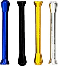 Ziehröhrchen Set Aluminium Tragbar 69mm Sniffer Edelstahl Gold Silber Schwarz Bl