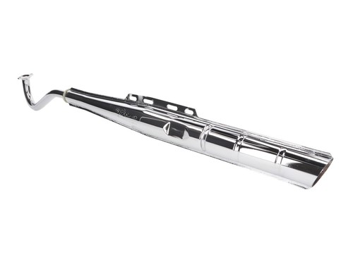 Auspuff 22mm verchromt - , für