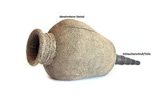 Filter-Amphore, Wasserspeier