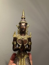 Buddha Figur Bronze Sehr Detailreich Antik Bronze Buddha Statue Buddha Skulptur