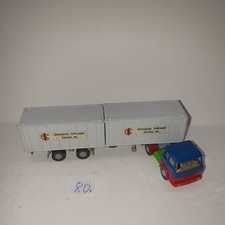 Wiking LKW Hanomag-Henschel I. C. Serv., Werbem.-Versuch, 2x20" Cont., verglast.