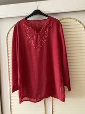 Edle  Damen Tunika Bluse Gr