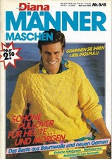 Strickheft Diana Männer Maschen Nr. 5/6 Mai-Juni 86