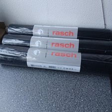 3 Rollen Vlies Tapete Schwarz