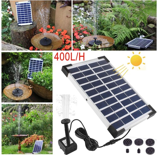 400l solar springbrunnen - 400l/h,
