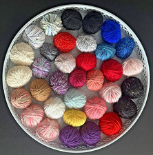 Wollreste zum Basteln Stricken
