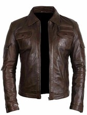 Herren Echt Lammleder Leder