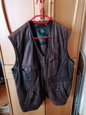Echtleder weste 52 - weste, in