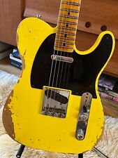 Fender Custom Shop Telecaster 1952 Hvy Relic - Graffiti Yellow