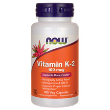Now Foods, Vitamin K2 K-2, 100
