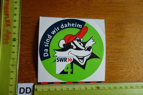 Alter aufkleber radio sat - radio,