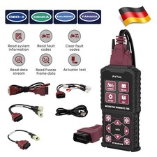 Motorrad OBD2 Diagnosegerät Scanner Fehlerauslesegerät Für Yamaha/Honda/Kawasaki