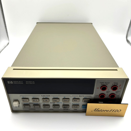 Agilent 34401a digital - hp,