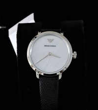 EMPORIO ARMANI AR11159 Damenuhr Luxus Armbanduhr Lederarmband NEU mit BOX OVP