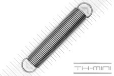 Zug-Feder 2,5mm Haken Öse