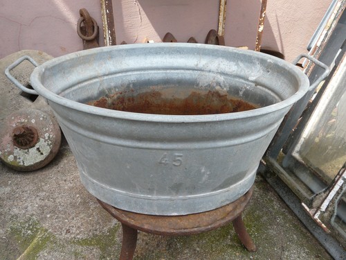 Zinkwanne pflanzwanne - zinkwanne,