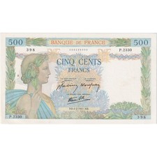 Frankreich, 500 Francs, La