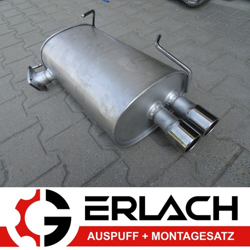 Auspuff für crosser hdi - auspuff,