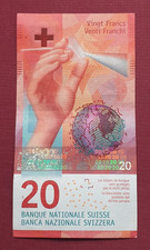 SCHWEIZ 20 FRANKEN SCHEIN 2020