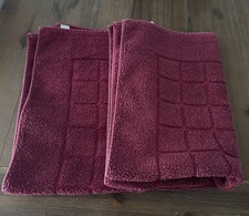 Duschvorlage Weinrot