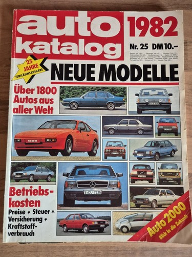 Auto katalog model - model, jahr