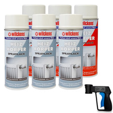 3x Heizkörper Lackspray 400