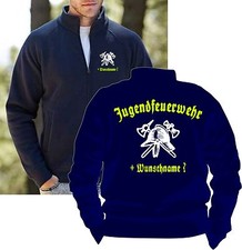 Jugend Feuerwehr Jacke Sweatjacke Feuerwehrjacke Vereine Bekleidung 5