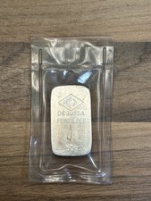 Degussa Silberbarren 50 Gramm Sargbarren Feinsilber 999