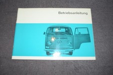Betriebsanleitung Bedienungsanleitung VW Transporter/Bus T2a 1600 1968 unbenutzt