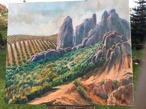 Landschaft modern gemälde - ,