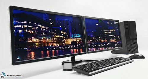 Dual monitor 2x23 - dual, 2x23"