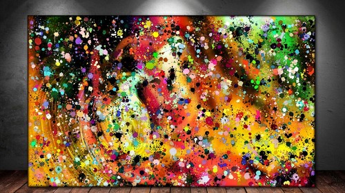 Leinwand bild xxl pop - er,