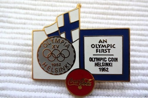Coca cola olympic first - olympic, pin