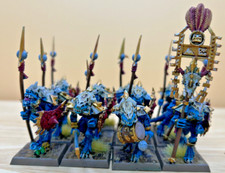 WFB Warhammer gut bemalt Tempelwächter Echsenmenschen Games Workshop GW